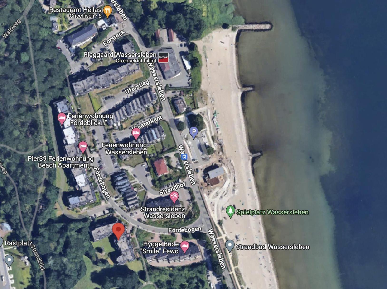 Koje Klabautermann Am Strand Harrislee Zewnętrze zdjęcie